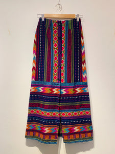 Fun Psychedelic Maxi Skirt