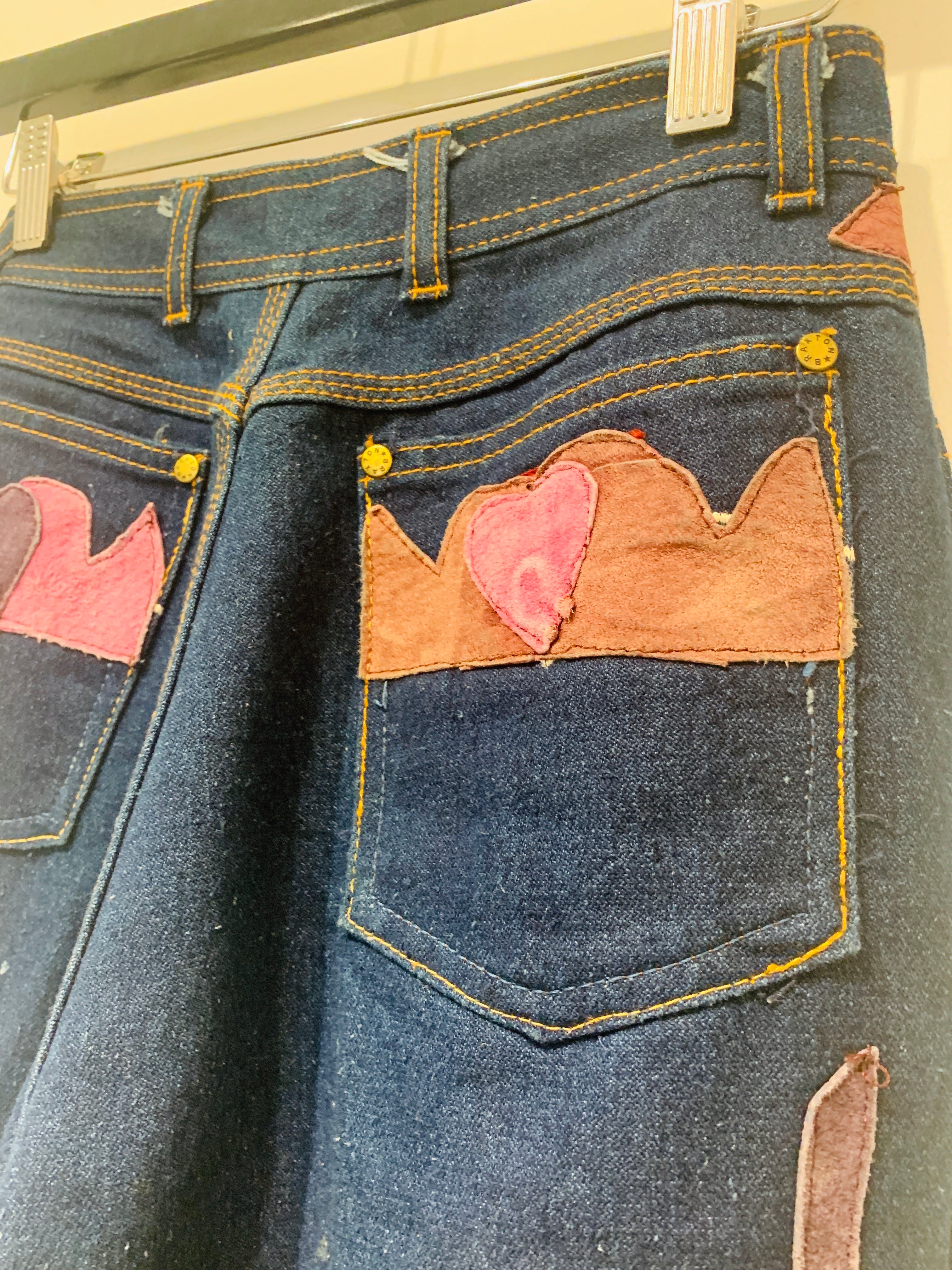 Sweetheart 80’s Appliqué Jeans