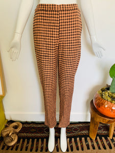 Vintage Italian Checkered Pants
