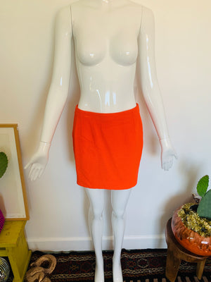 Vintage 90s Designer Mini Skirt
