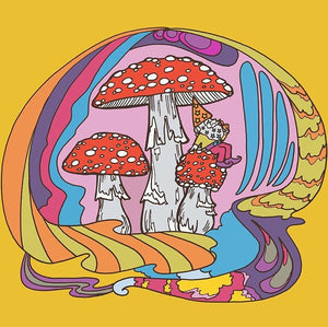 Magic Mushrooms Print