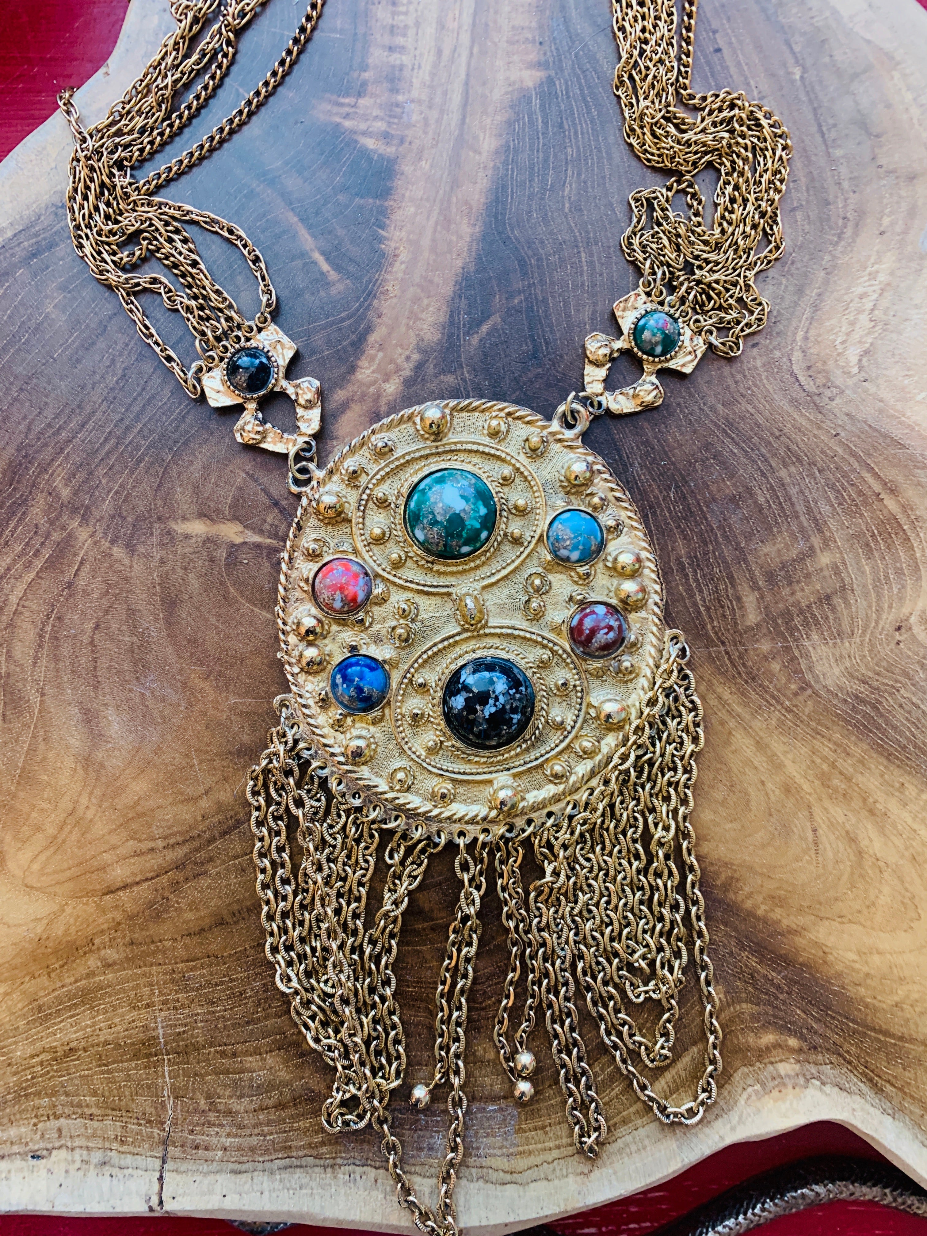 EGYPTIAN REVIVAL NECKLACE