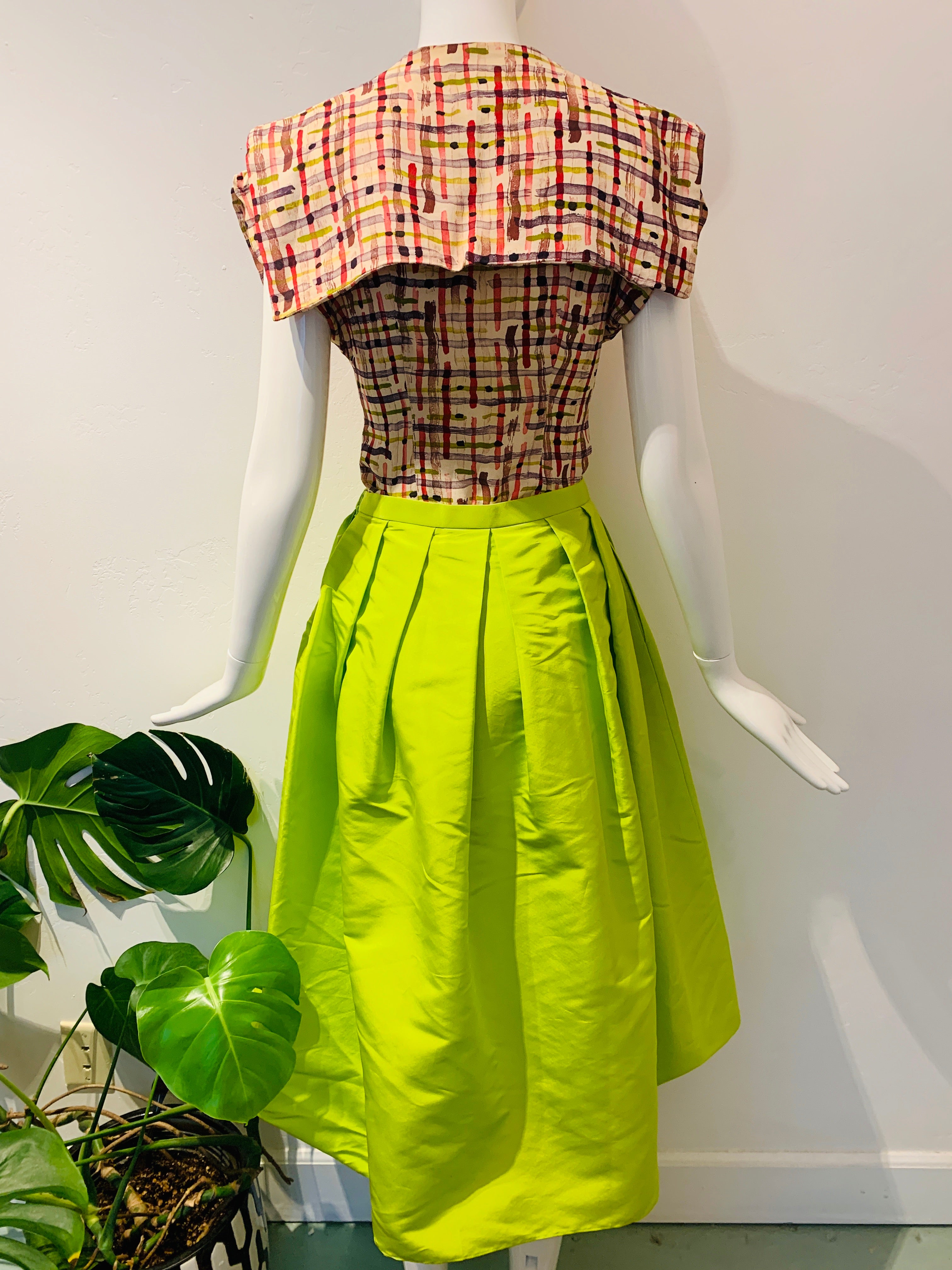 Neon Voluminous Skirt